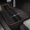 2016-2023 Camaro Interior Floor Mats w Mojave Binding and Camaro logo